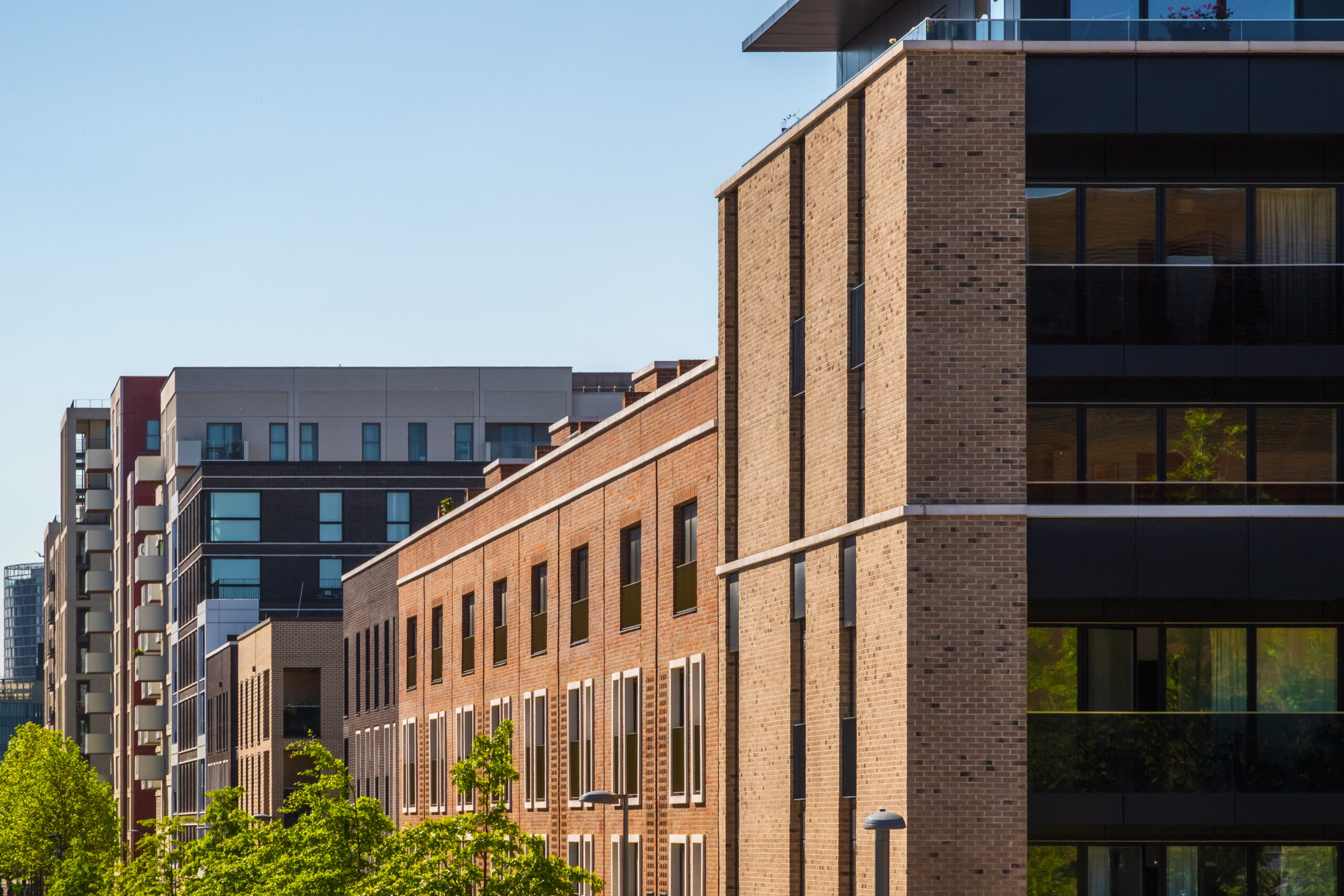 Modern rental apartment buildings – residential investment in Scotland